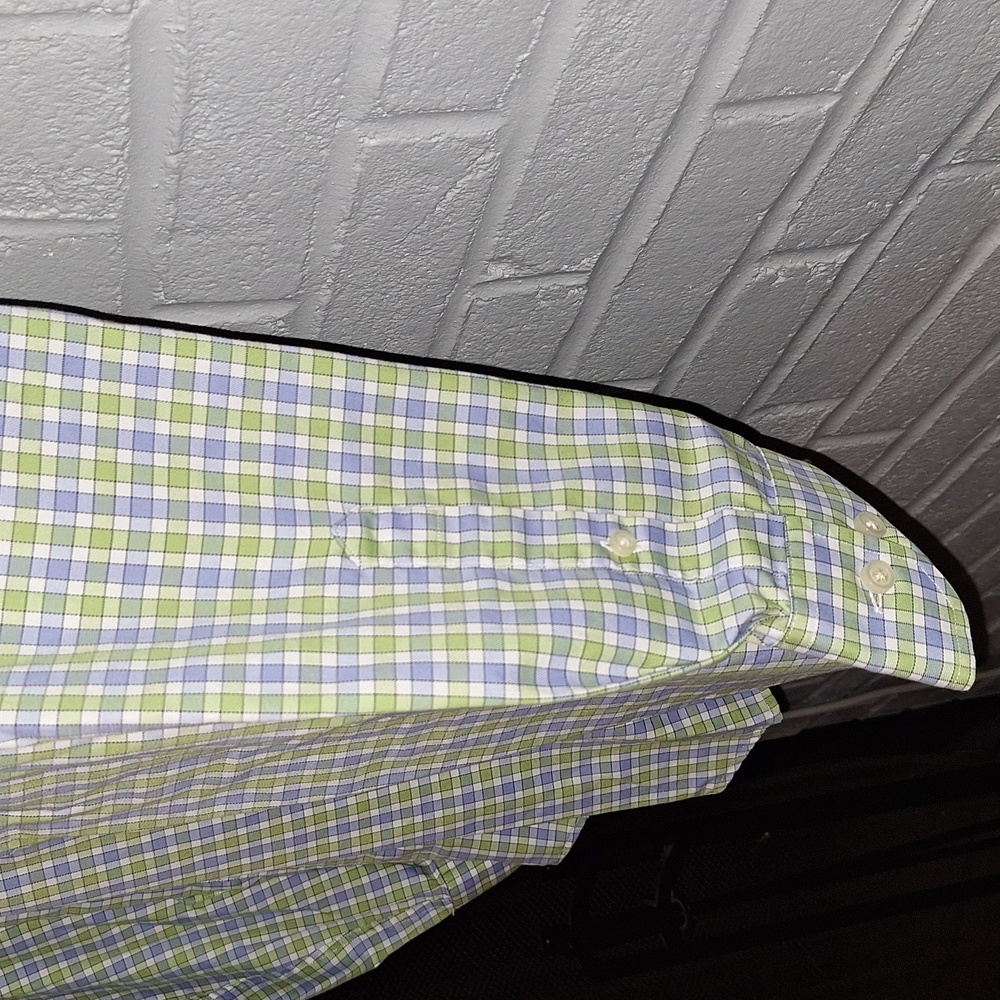 Kenneth Roberts Platinum Mens dress shirt M - Picture 6 of 10